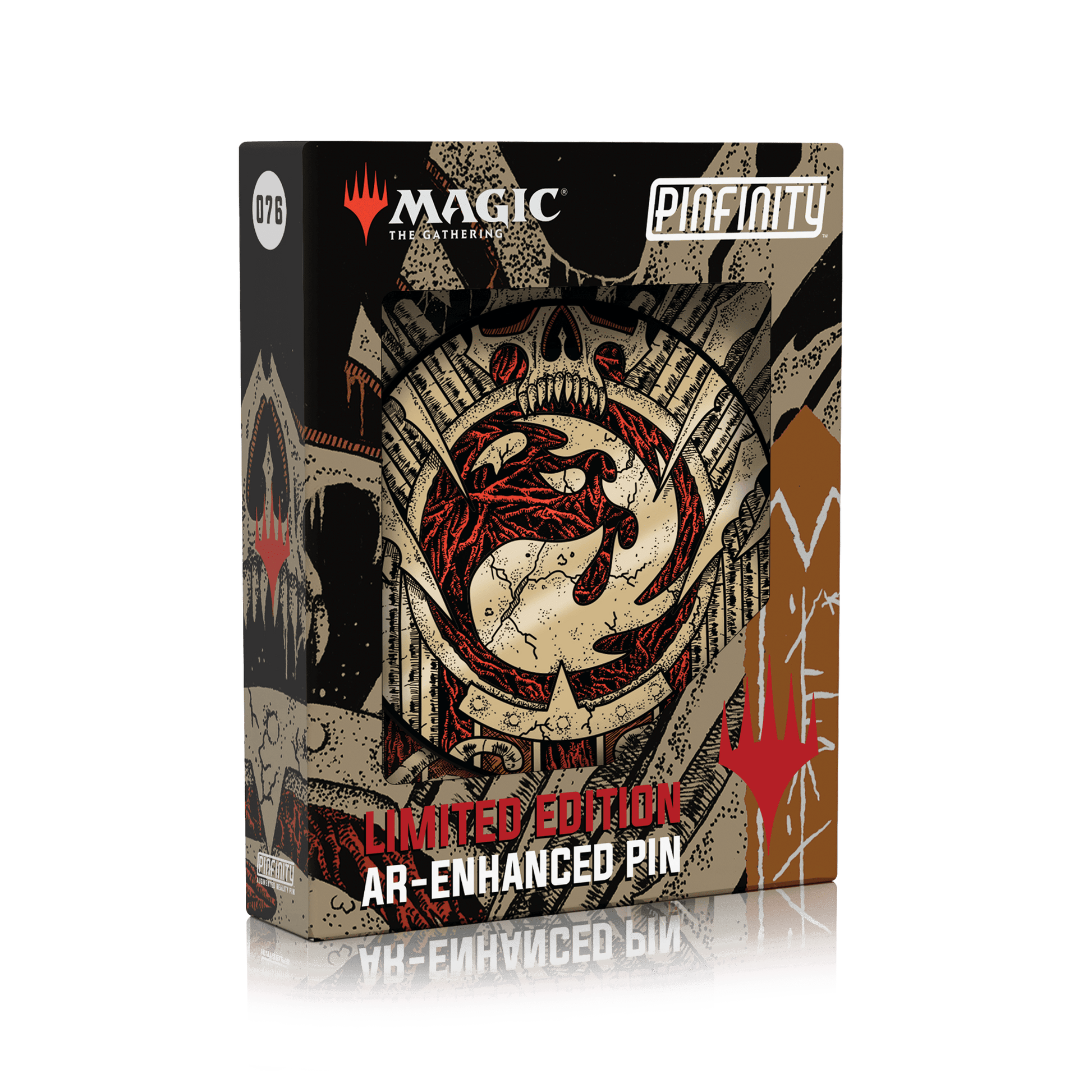 Magic: The Gathering - Infect Mountain Pin - 