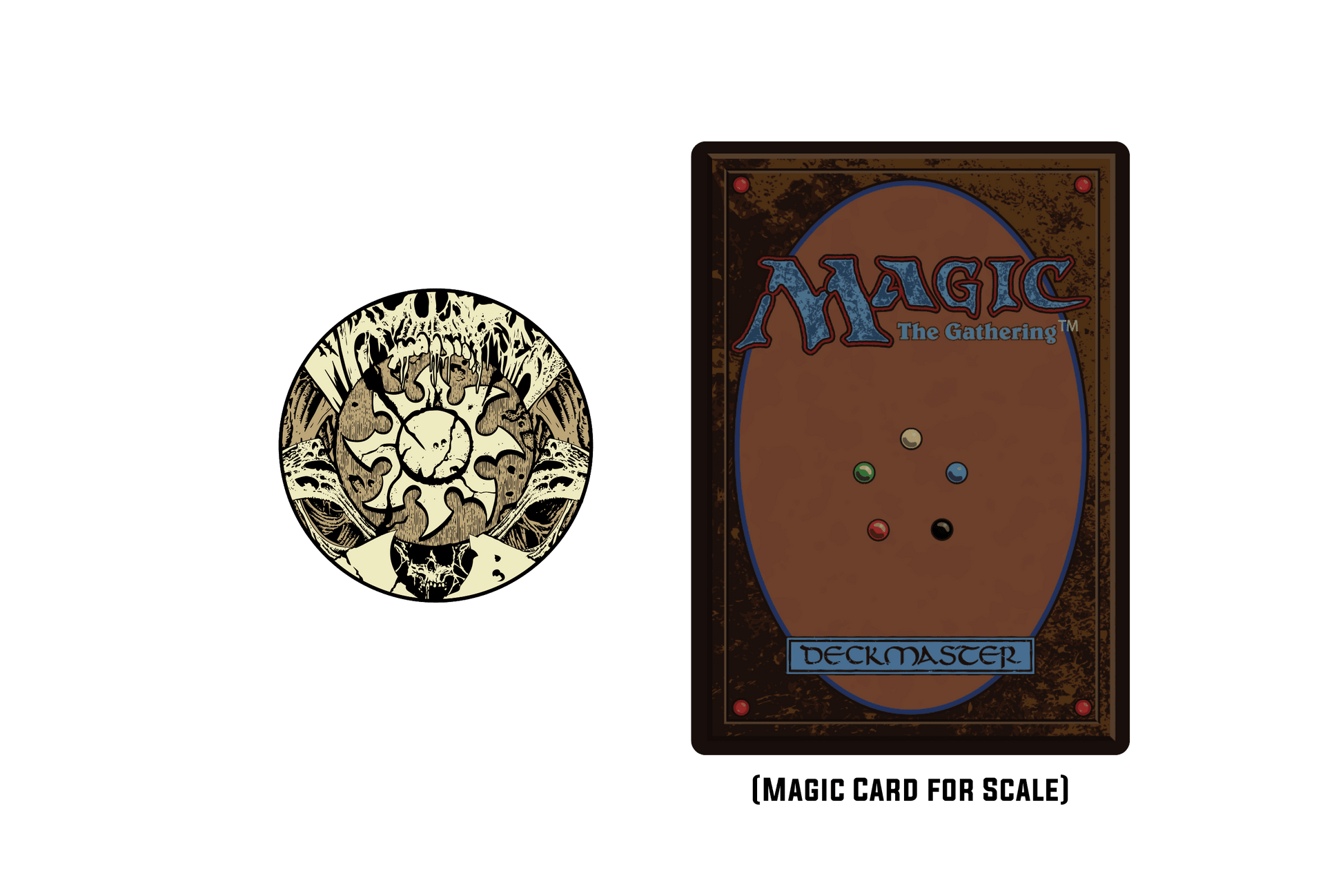 Magic: The Gathering - Infect Plains Pin - 
