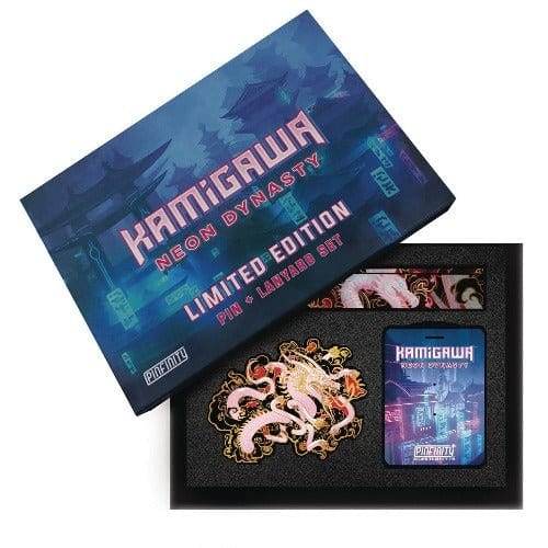Magic: The Gathering Kamigawa Ltd Ed Neon Dynasty XL AR Pin & Lanyard Set - 