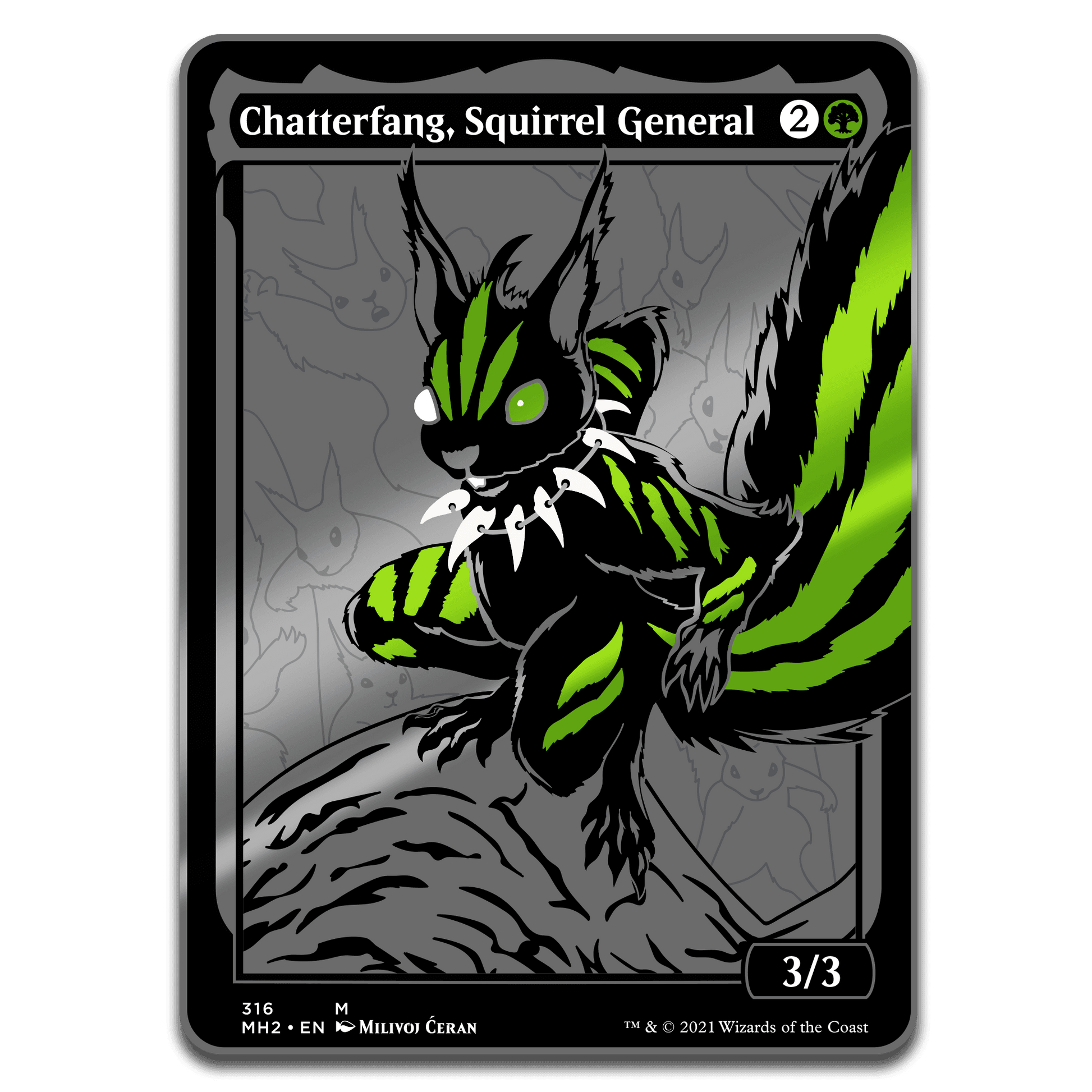 Magic: The Gathering - Member's Exclusive Chatterfang Commander Token - 