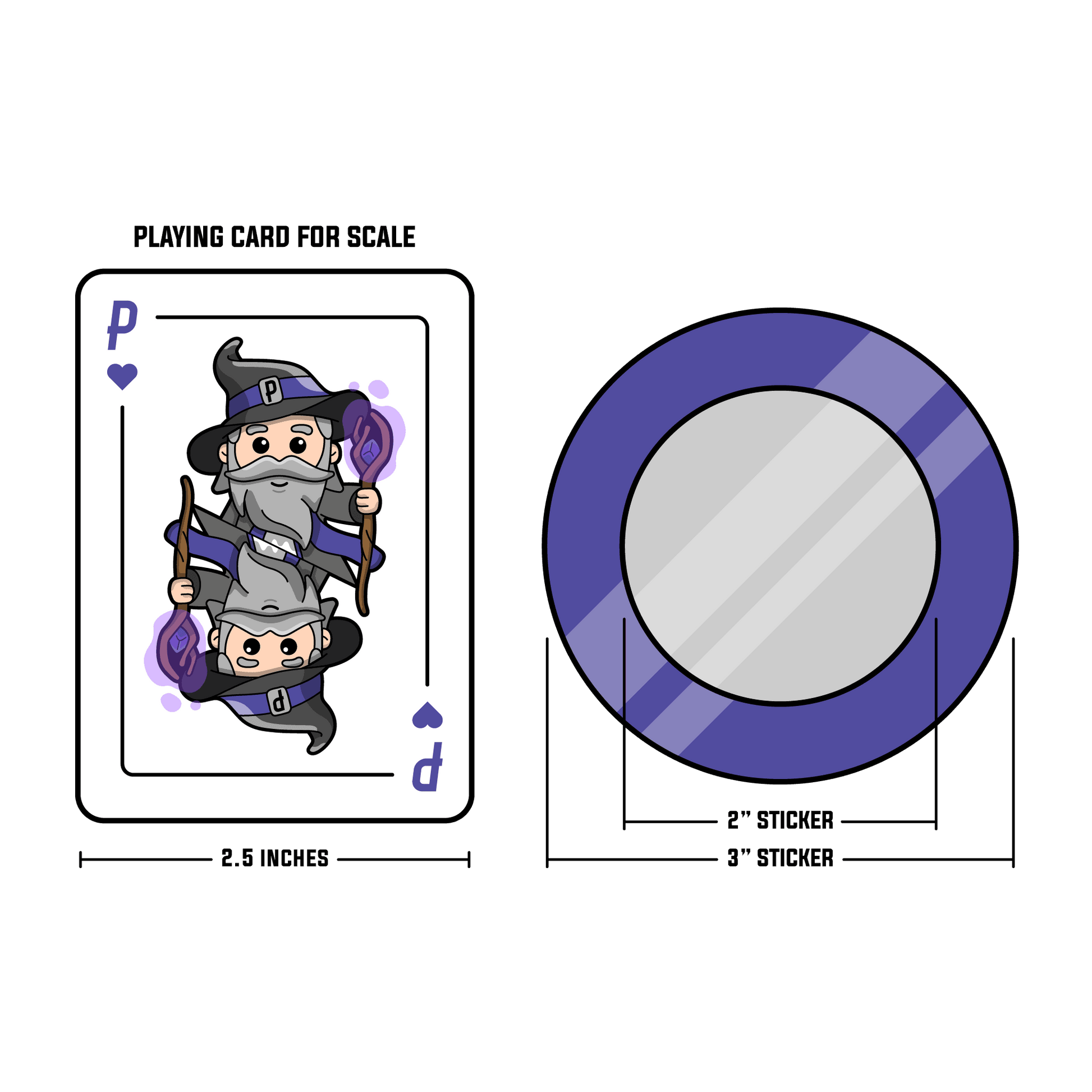 Magic: the Gathering - Stained Glass Lands Island 3” AR Sticker - 