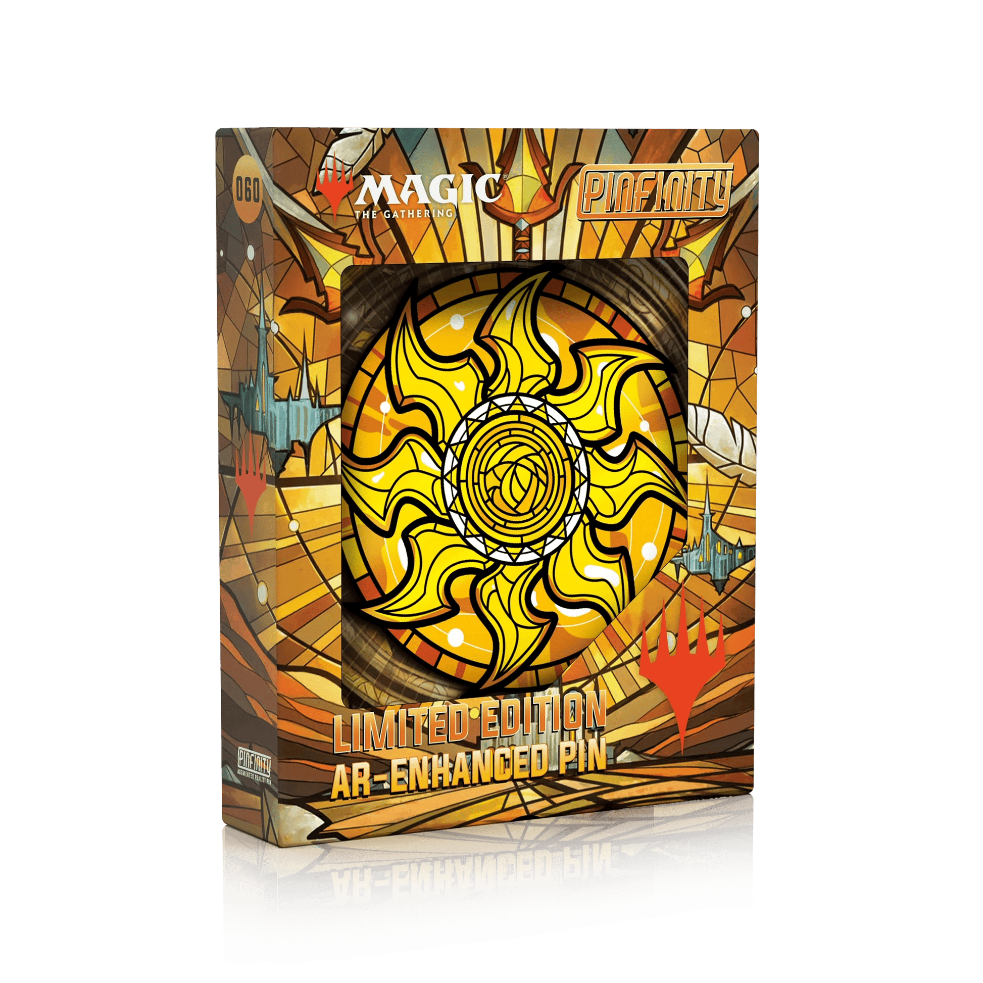 Magic: the Gathering - Stained Glass Plains Pin - 