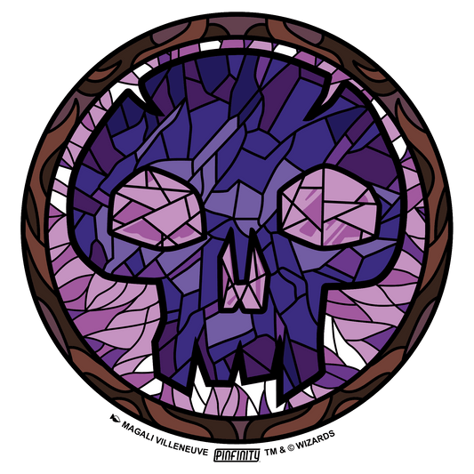 Magic: the Gathering - Stained Glass Swamp Island 3” AR Sticker - 