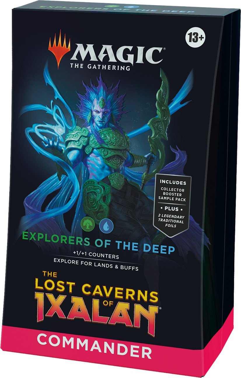 Magic: the Gathering The Lost Caverns of Ixalan Explorers of the Deep Commander Deck