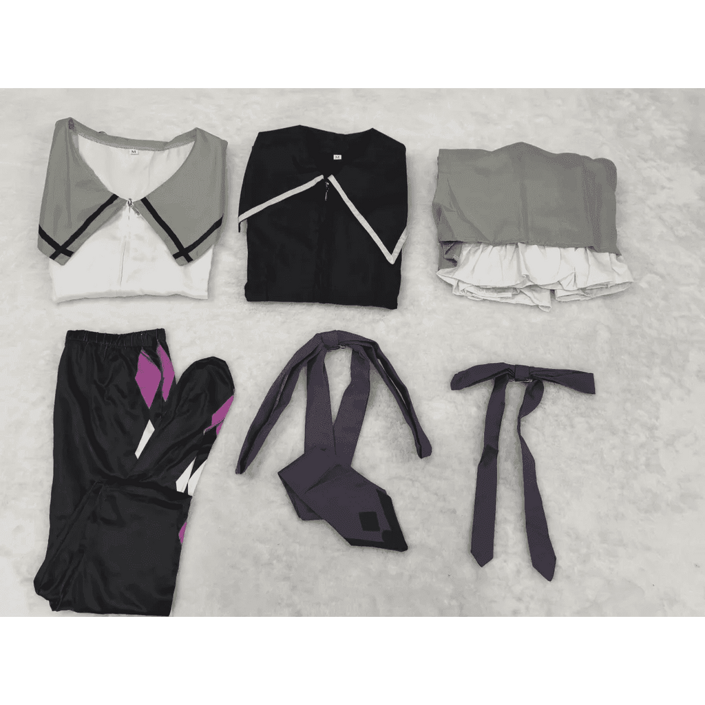 Homura Akemi Cosplay Uniform – Madoka Magica Magical Girl Dress Set - Costume Set / S