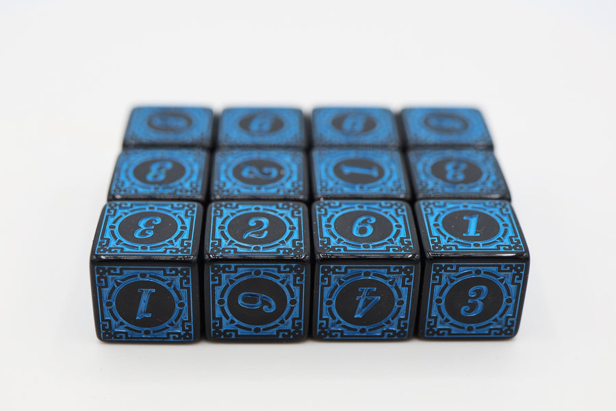 12 piece D6s - Mermaid Beach