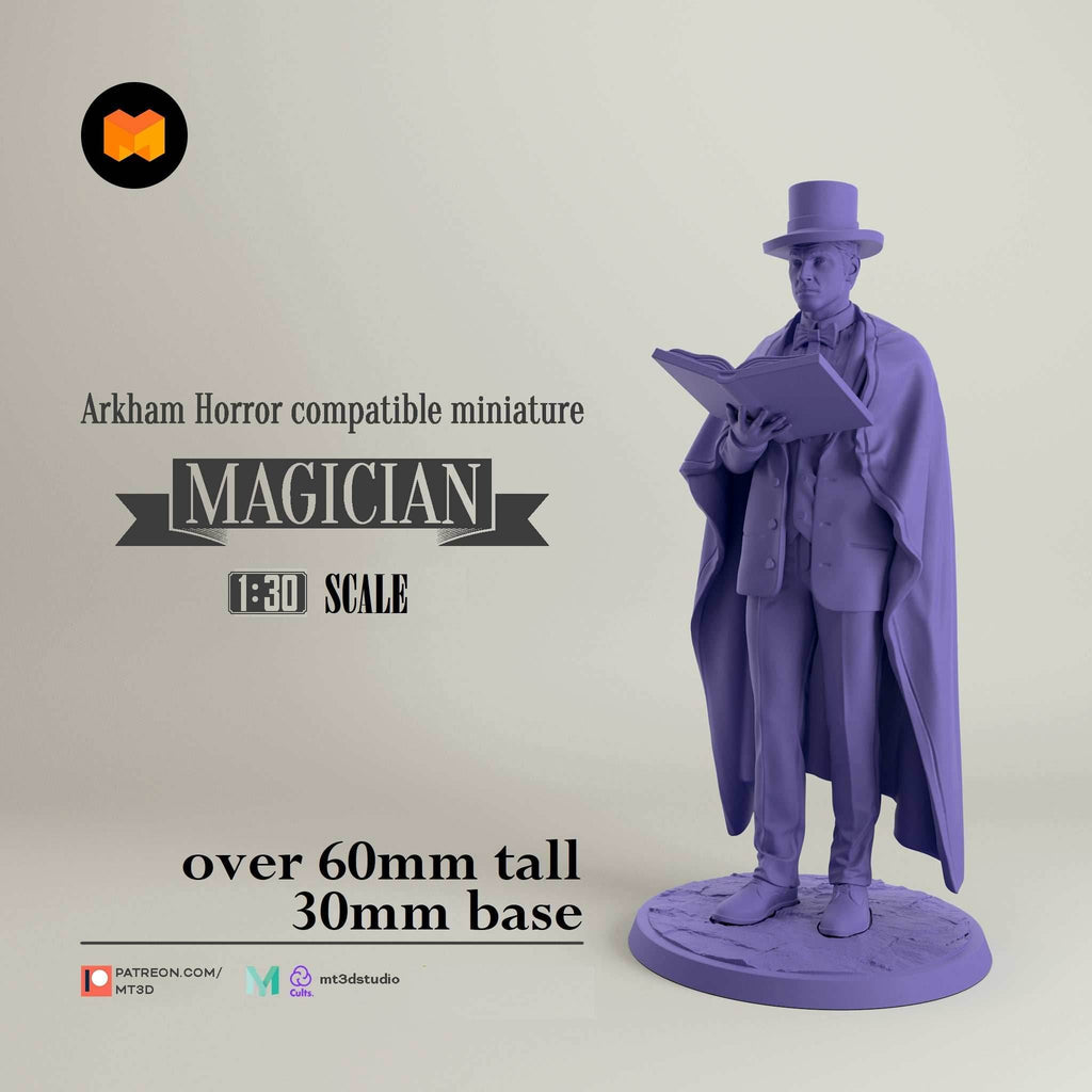 Arkham Compatible Investigator: The Magician (Dexter Drake) - 