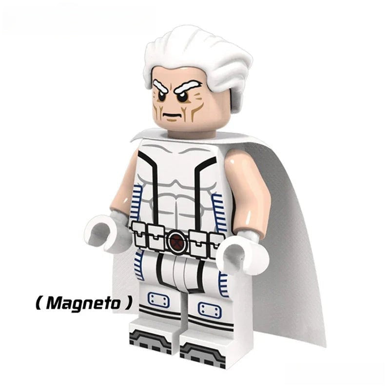 Magneto White Suit X-Men Lego Minifigures Custom Toys