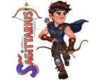 Sagittarius Sticker and Magnet - the Adventurer Horoskins™ – Zodiac Fire Sign | Waterproof & UV-Proof - Sticker / Mini