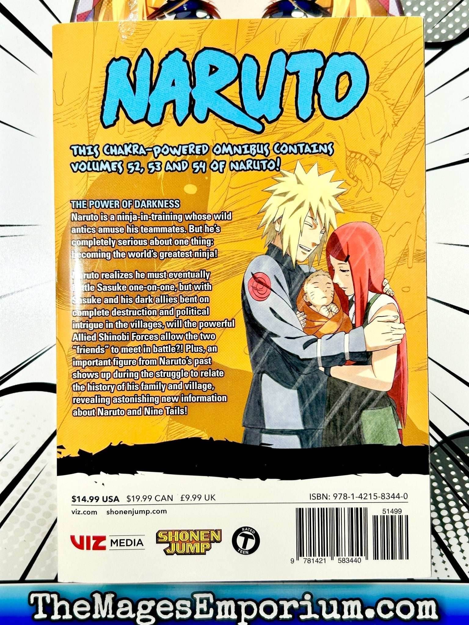 Naruto Vol 52-54 Omnibus - 
