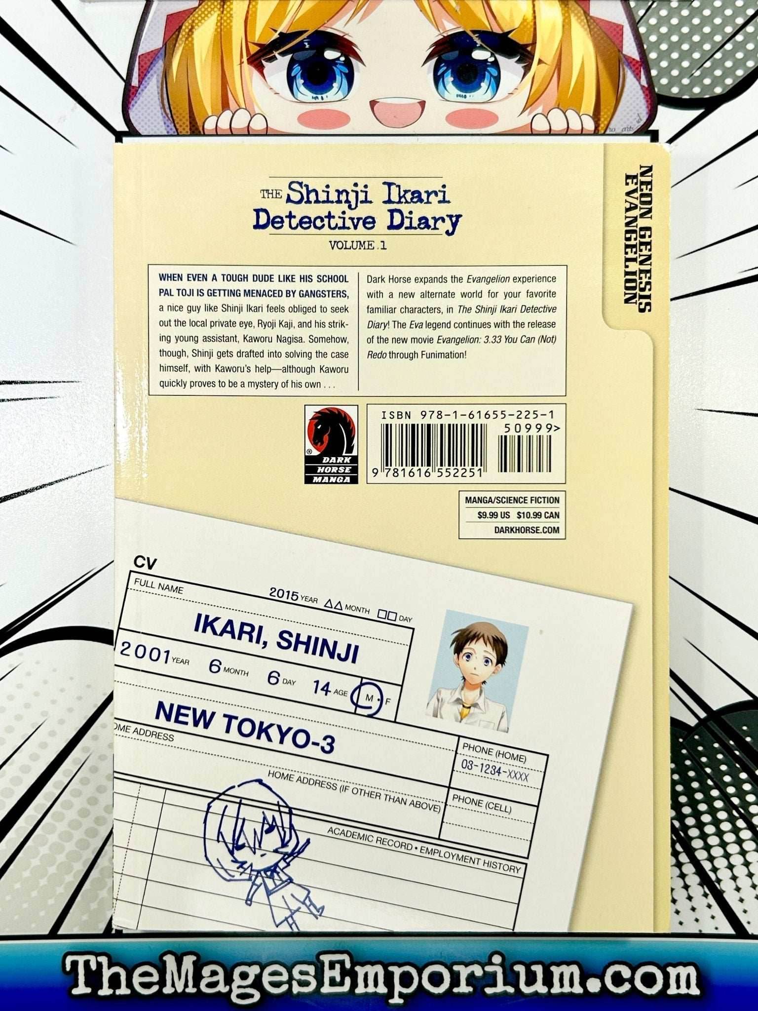 Neon Genesis Evangelion The Shinji Ikari Detective Diary Vol 1 - 
