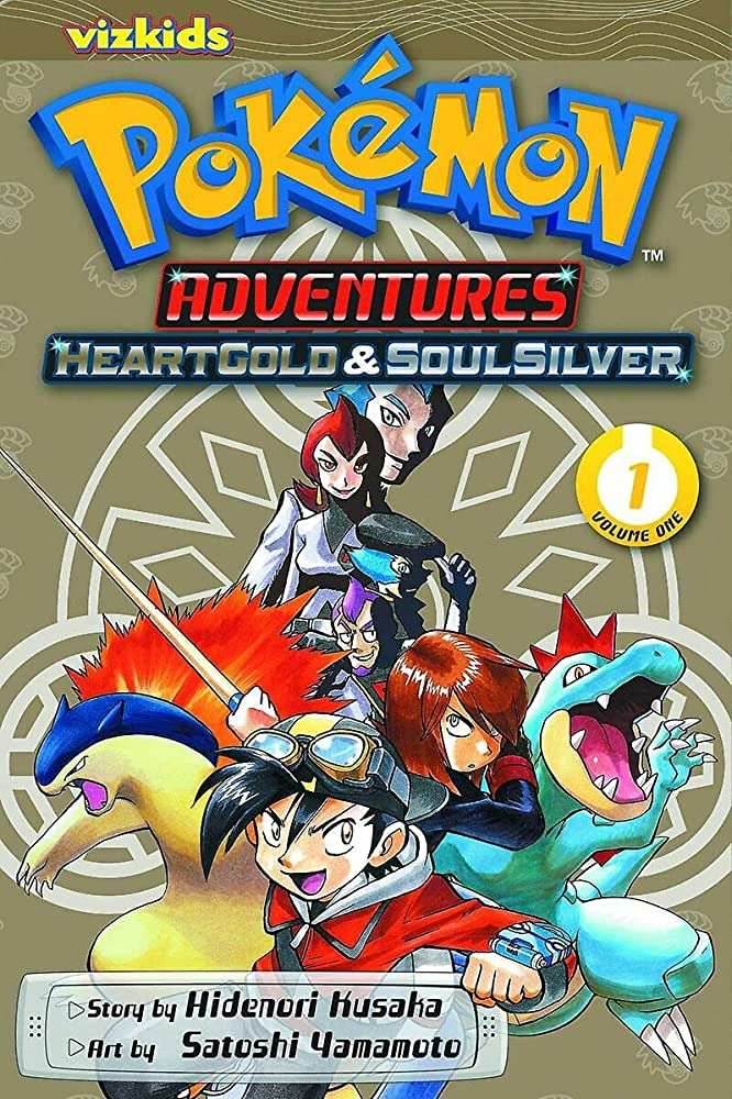 Pokemon Adventures Heart Gold and Soul Silver Vol 1 - 