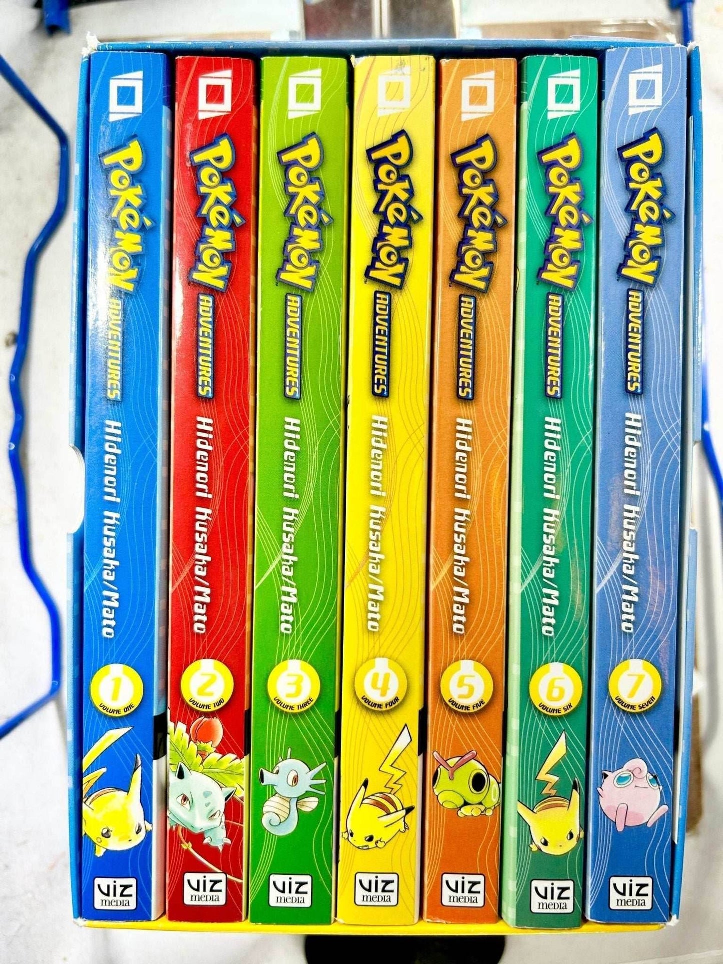 Pokemon Boxed Set Vol 1-7 (Damaged Box) - 