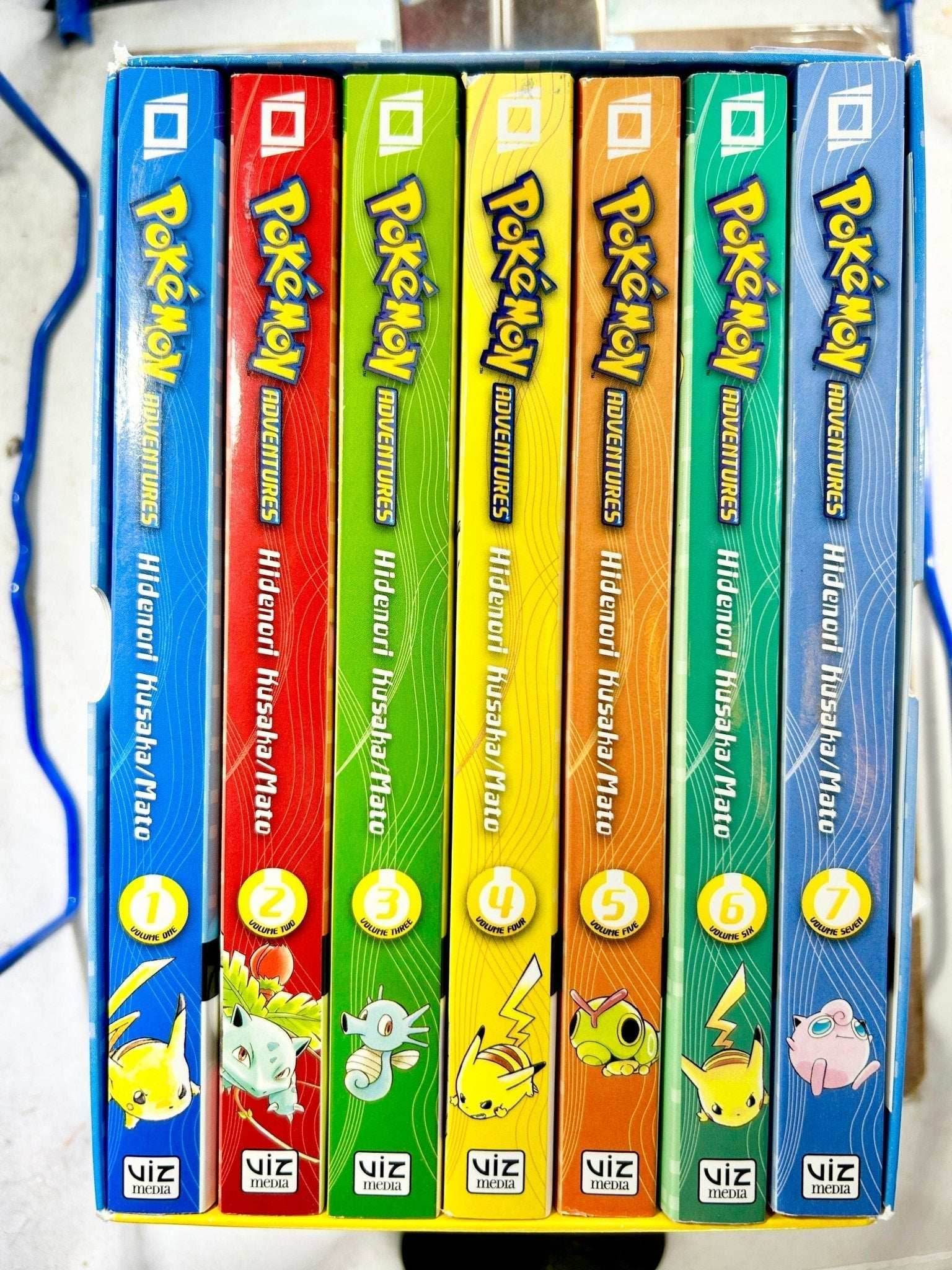 Pokemon Boxed Set Vol 1-7 (Damaged Box) - 