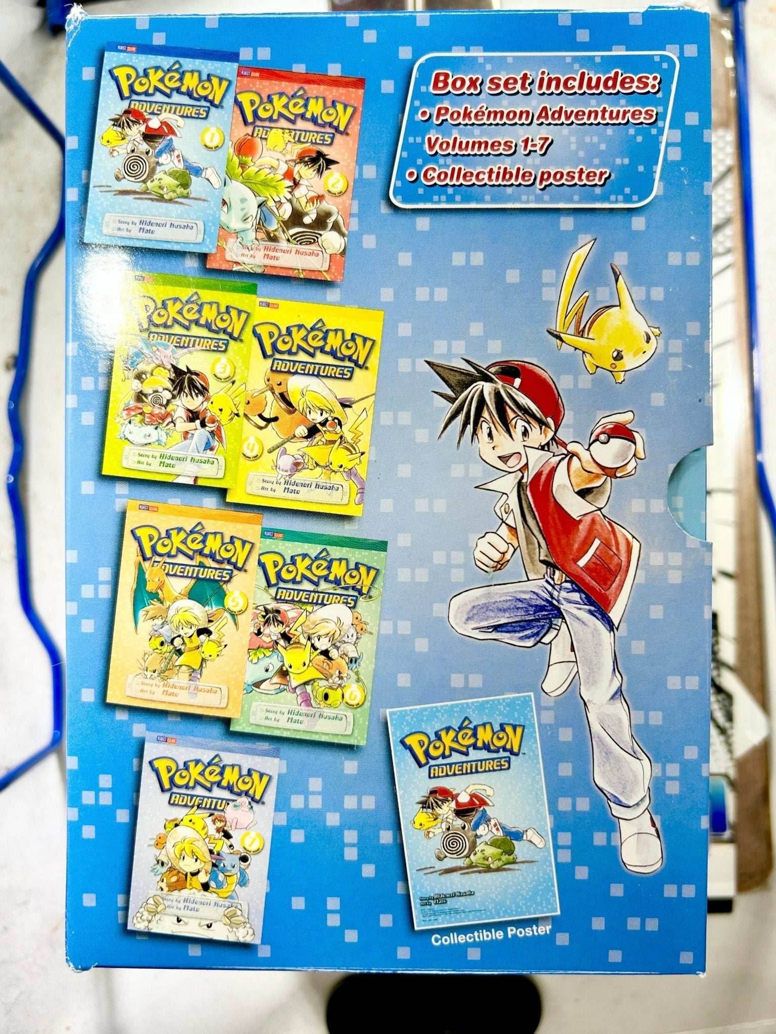 Pokemon Boxed Set Vol 1-7 (Damaged Box) - 