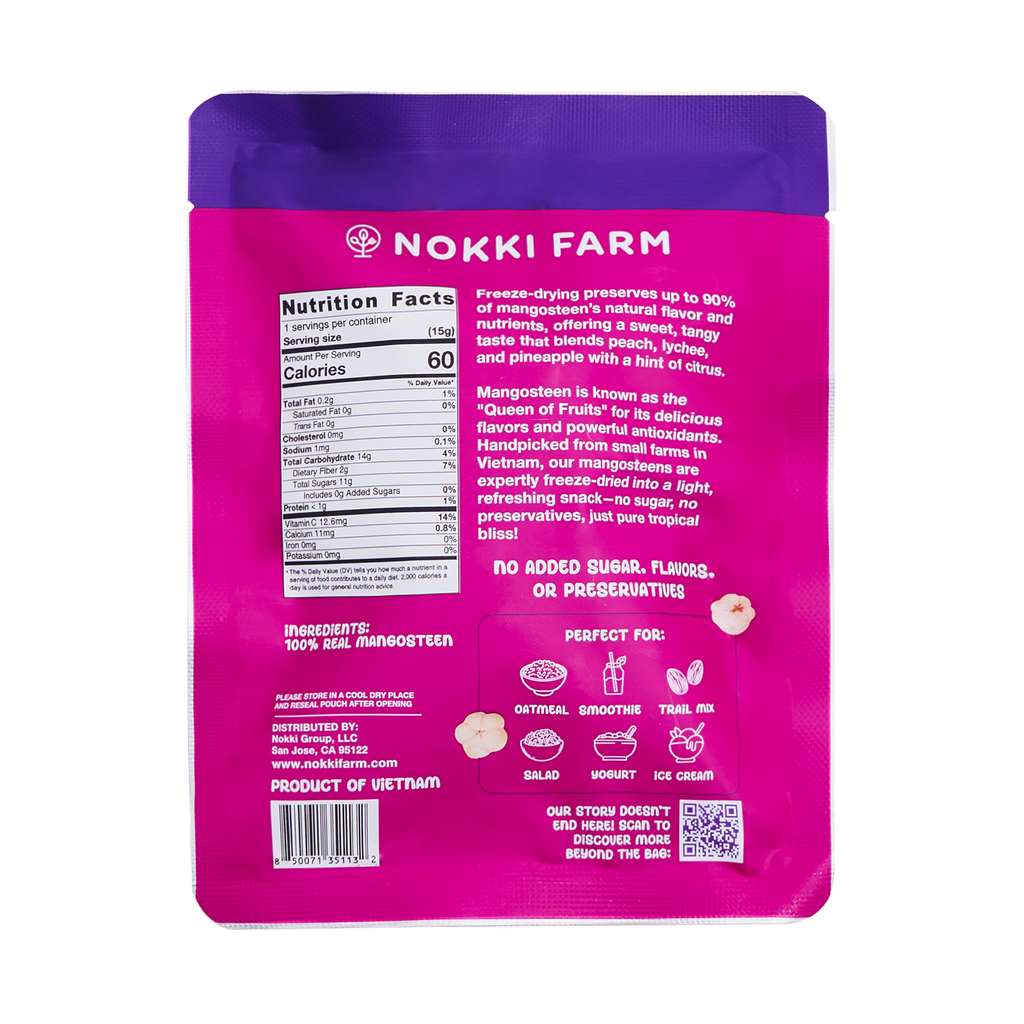 Freeze-Dried Mangosteen (Ship by Jan 15th or sooner)