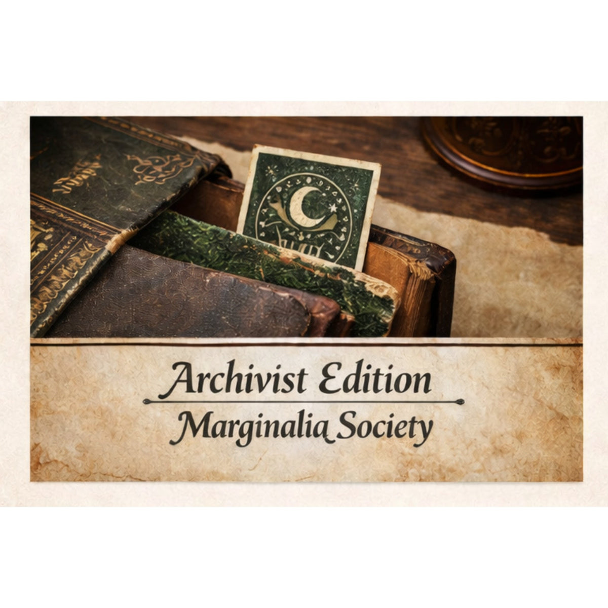Marginalia Society — Archivist Bookmark