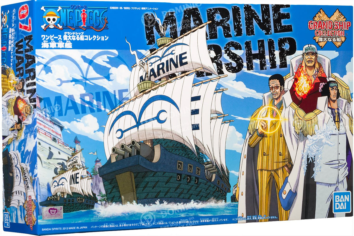 Bandai Grand Ship Collection #07 Marine Ship "One Piece" Ship Model