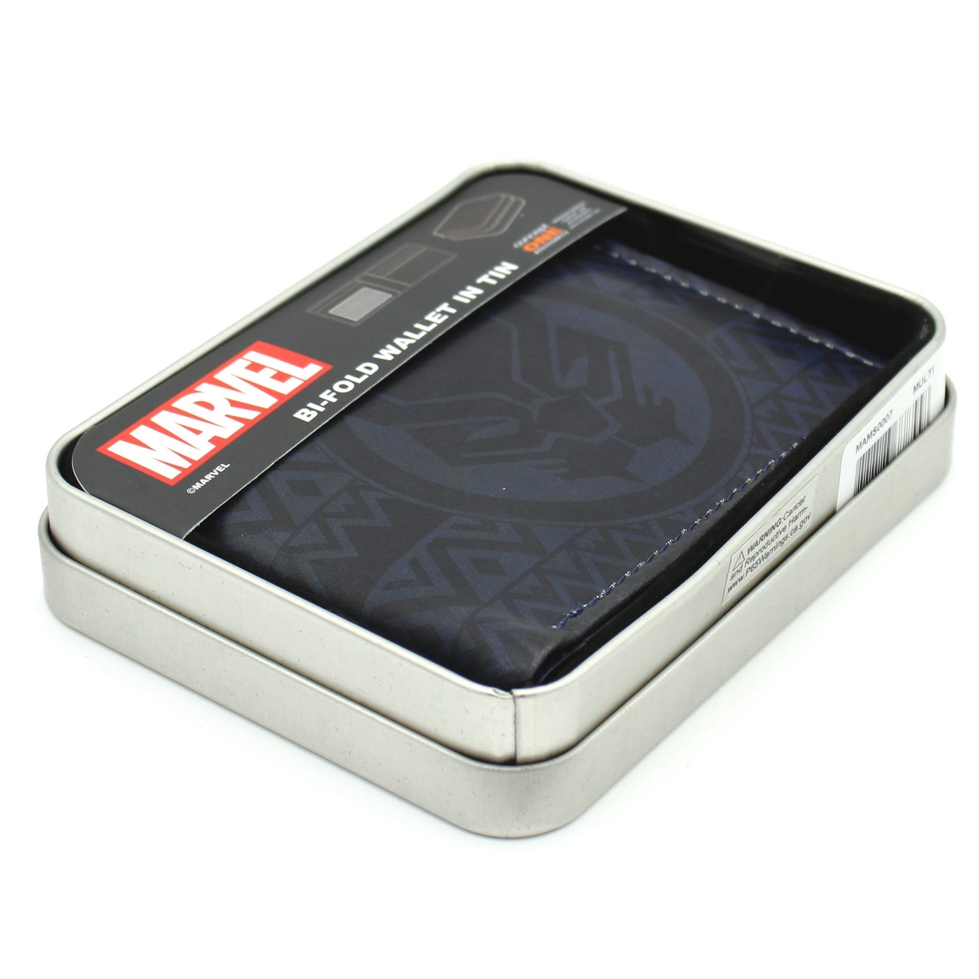 Marvel Black Panther Bi-Fold Wallet with Gift Tin