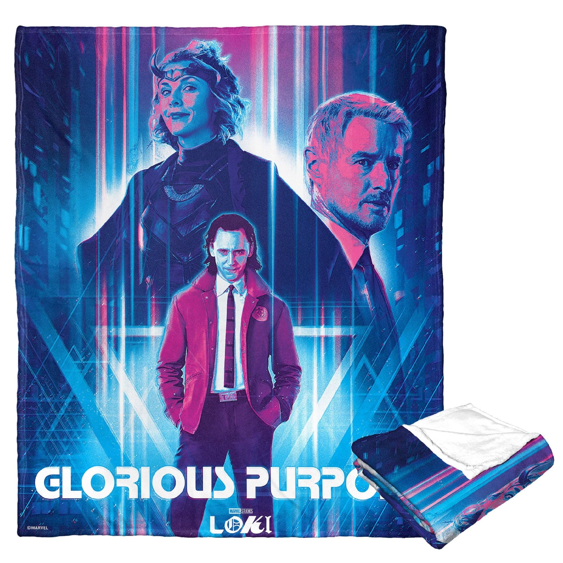 Marvel's Loki Silk Touch Throw Blanket, 50" x 60", Purpose