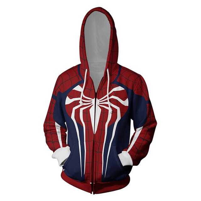 Marvel Superhero Flash Movie Endgame 3D Print Hoodies Sweatshirt Captain America Zipper Coat Jacket Men Women Cosplay Costume