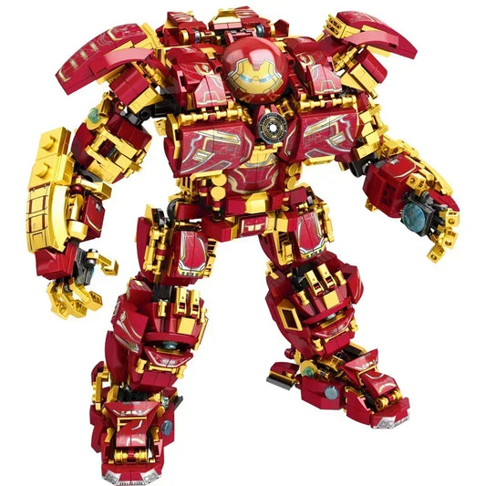 Marvel Superheroes Building Sets Iron Man Action Figures MOC Bricks Toys Iron Mecha Christmas Gifts for Kids Boys Children