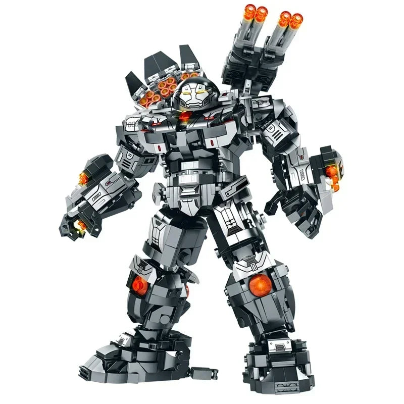 Marvel Superheroes Building Sets Iron Man Action Figures MOC Bricks Toys Iron Mecha Christmas Gifts for Kids Boys Children