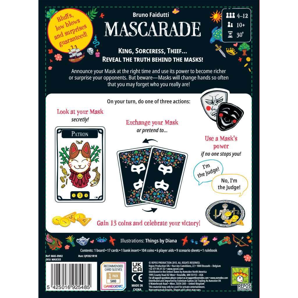 Mascarade - 2nd Edition - 