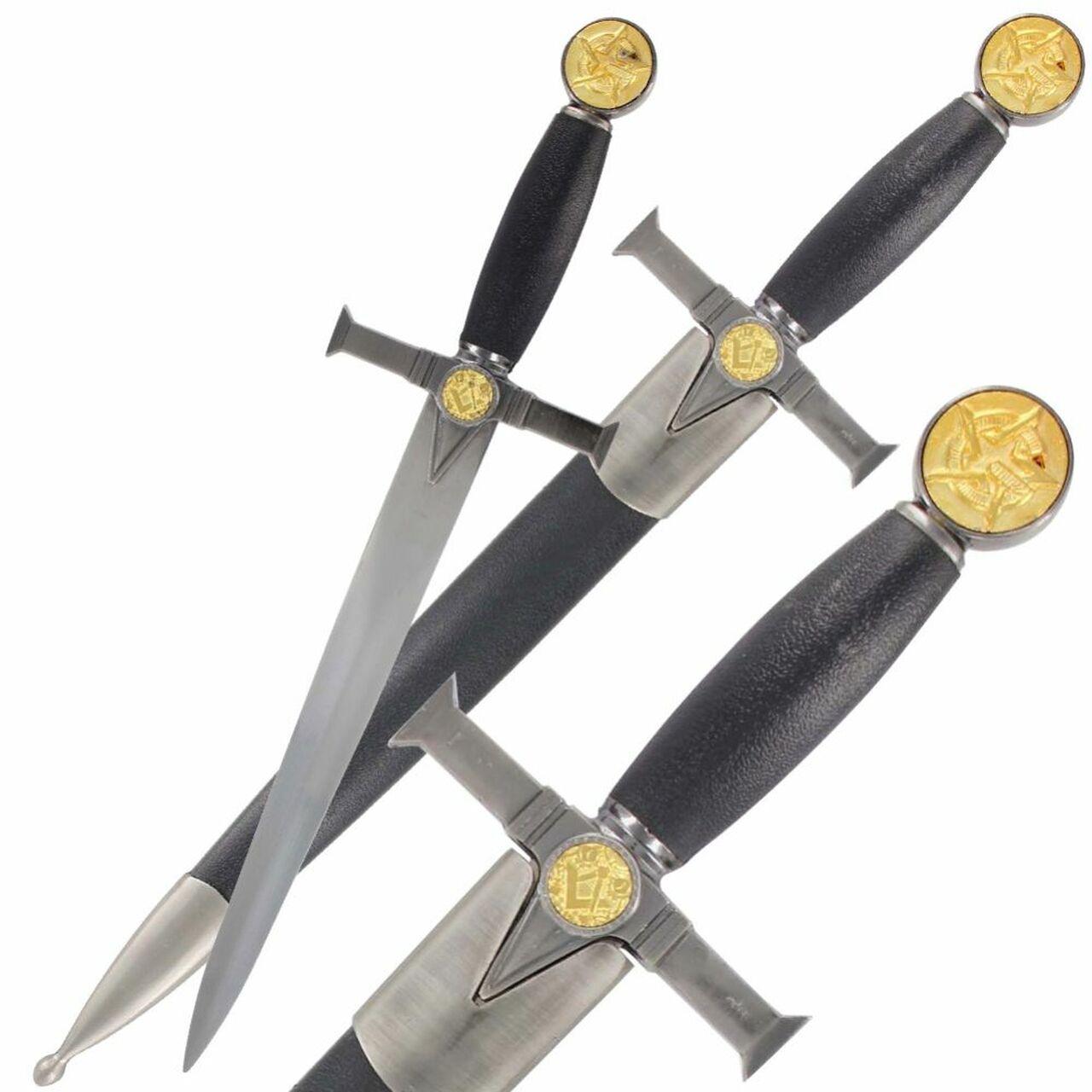 Masonic Blazing Star Ceremonial Dagger