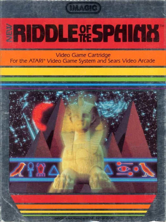 Riddle of the Sphinx (Atari 2600) - Game Manual Only
