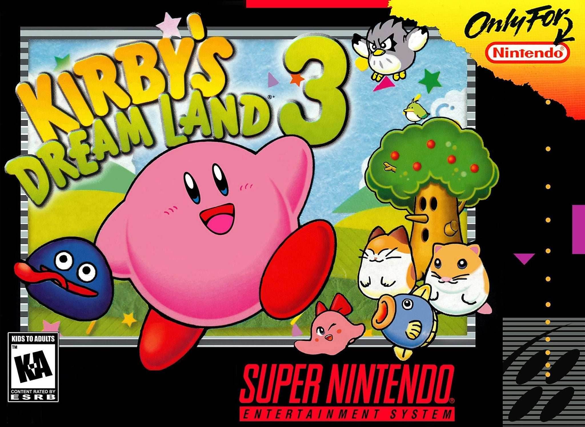 Kirby's Dream Land 3 (Super Nintendo) - Game Manual Only