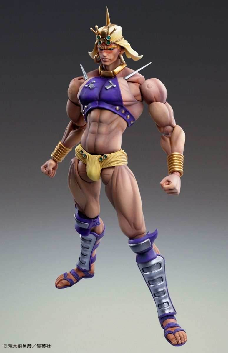 Medicos Super Action Statue Wamuu Figure (JoJo's Bizarre Adventure: Battle Tendency) - 