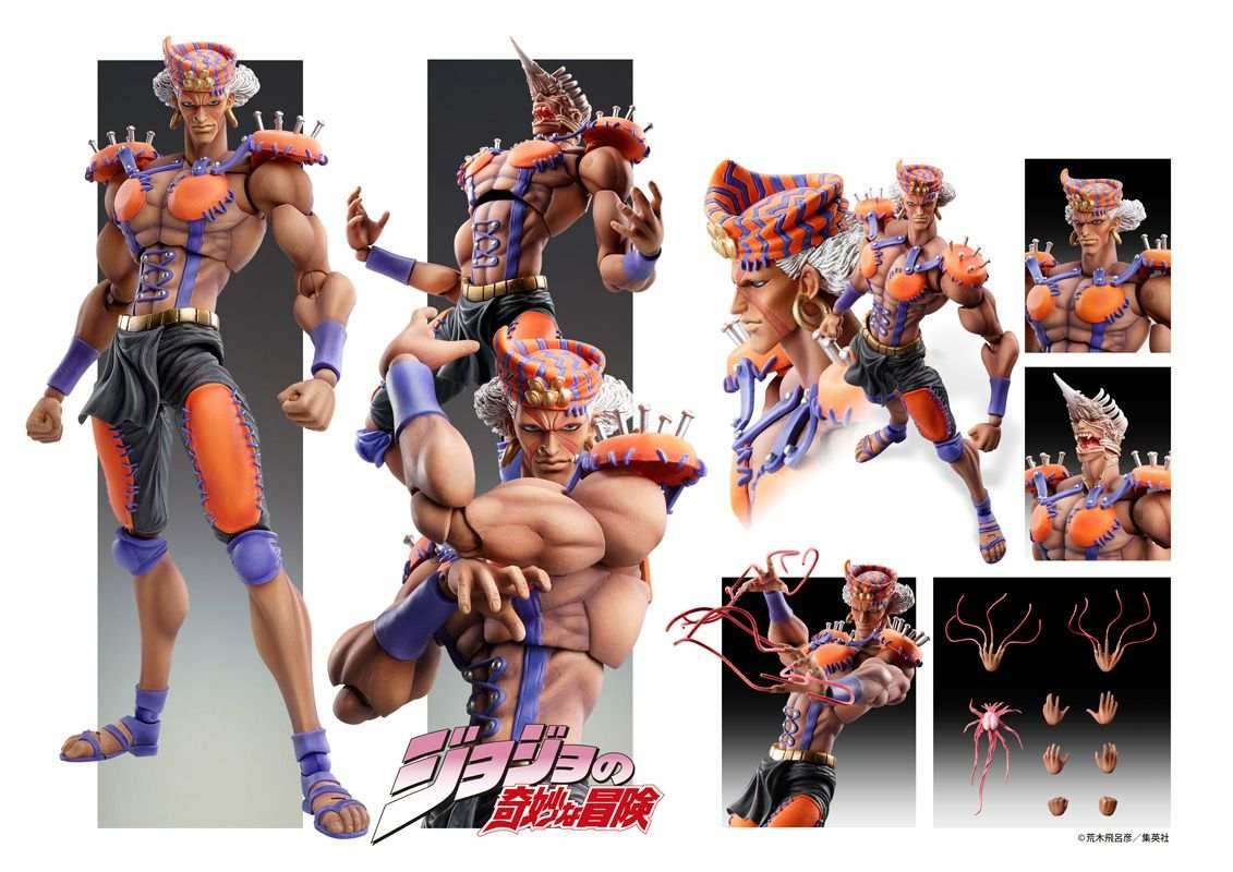 Medicos Super Action Statue Esidisi Figure (JoJo's Bizarre Adventure: Battle Tendency) - 