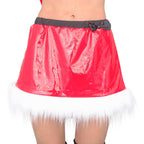 Mean Girls Jingle Bell Santa Claus Halloween Costume Set - S