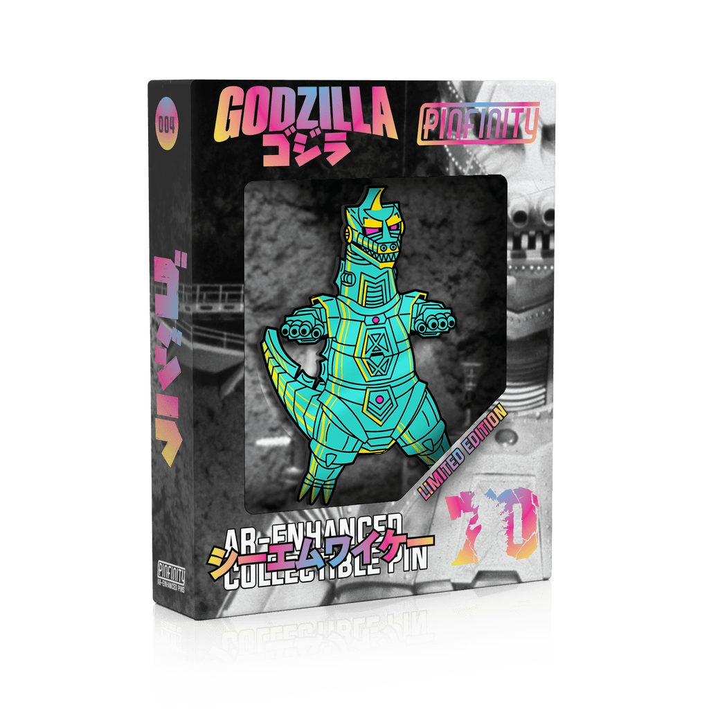 Mechagodzilla Showa Era CMYK Edition AR Pin