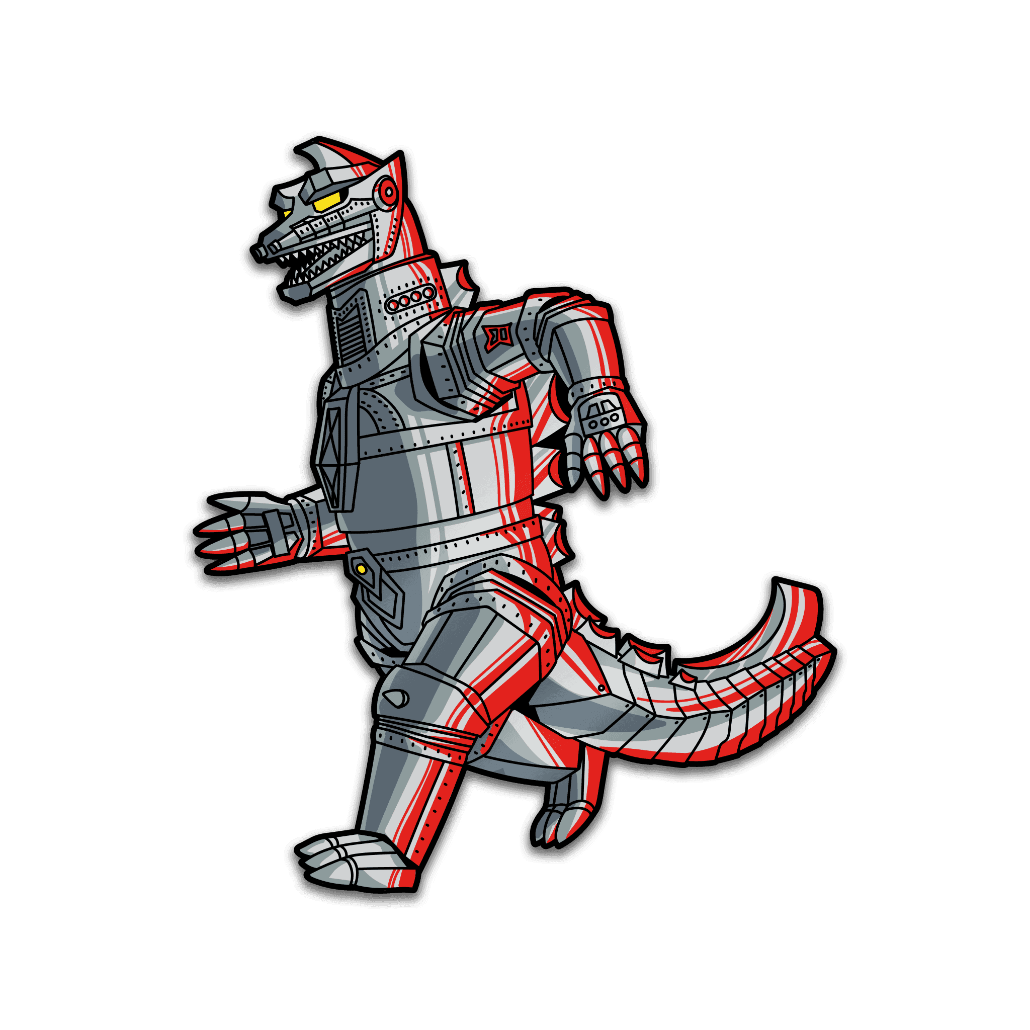 Mechagodzilla XL AR Pin (Showa Era) - 