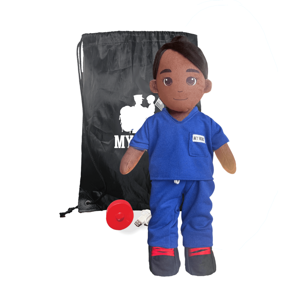 My Hero™ Medical Hero Scrubs | Custom Recordable Plush