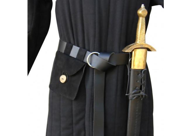 Medieval Conventional Knights Belt with Pouch Frog Set