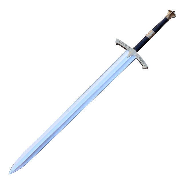 Medieval Gold Winter Foam LARP Costume Cosplay Replica Sword