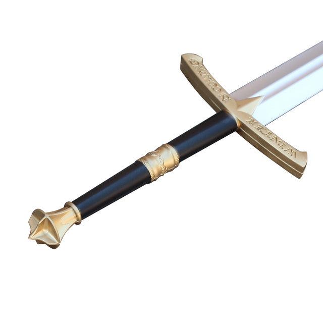 Medieval Gold Winter Foam LARP Costume Cosplay Replica Sword