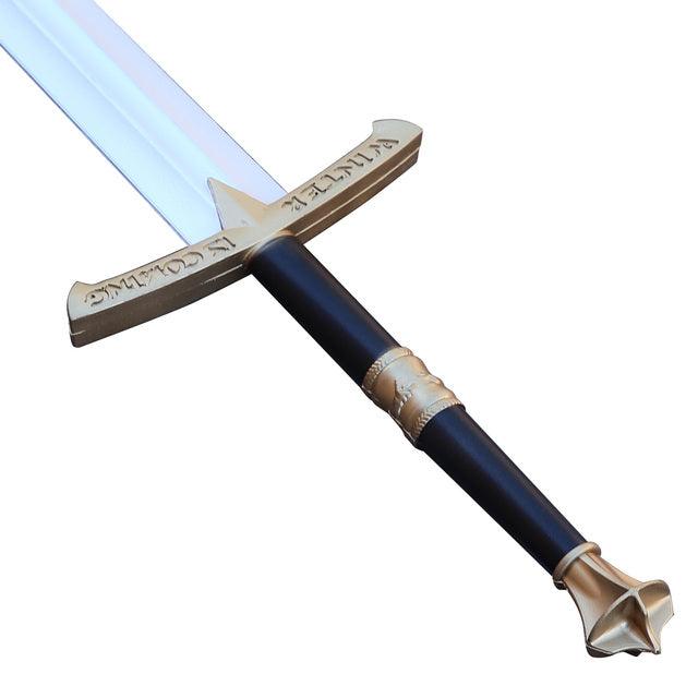 Medieval Gold Winter Foam LARP Costume Cosplay Replica Sword