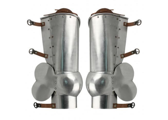 Medieval Italian 15th Century Poleyns Leg Armors