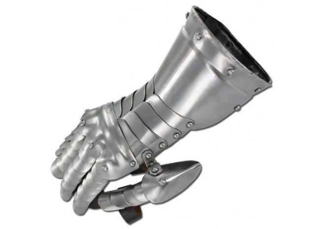 Medieval Knight Gauntlets Functional Armor Gloves +1