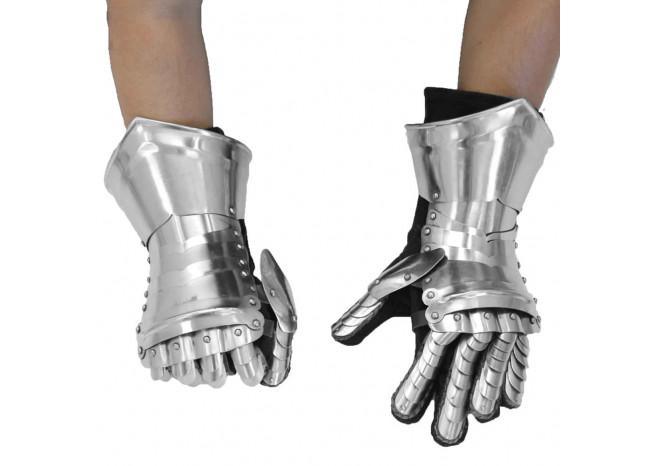 Medieval Knight Gothic Style Functional Armor Gauntlets +5 to Armor Class bonus