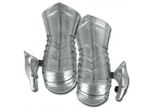 Medieval Knights Forged Mitten Cuff Gauntlet Set