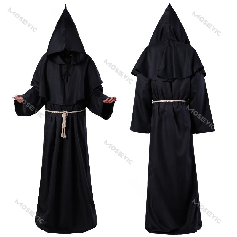 Medieval Monk Robes Monk Costumes Wizard Costumes Priest Costumes Cosplay