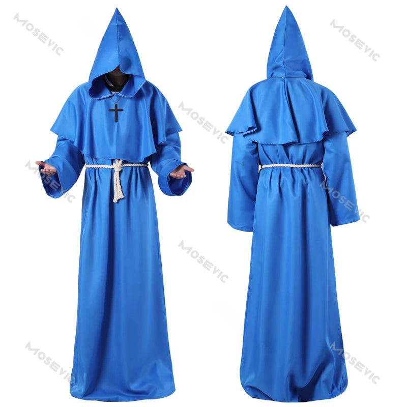 Medieval Monk Robes Monk Costumes Wizard Costumes Priest Costumes Cosplay