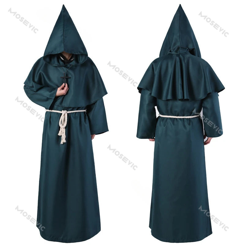 Medieval Monk Robes Monk Costumes Wizard Costumes Priest Costumes Cosplay