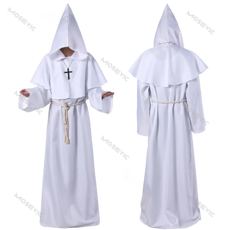 Medieval Monk Robes Monk Costumes Wizard Costumes Priest Costumes Cosplay