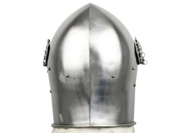 Medieval Renaissance Detachable Visor Barbute